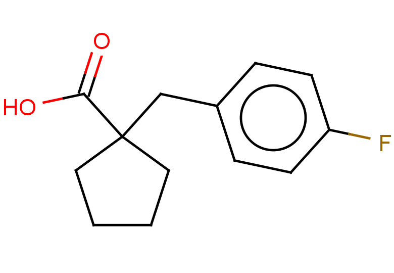 1-[(4-fluorophenyl)methyl]cyclopentane-1-carboxylic acid