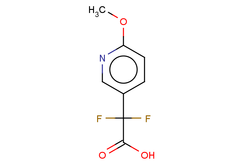 2,2-difluoro-2-(6-methoxypyridin-3-yl)acetic acid