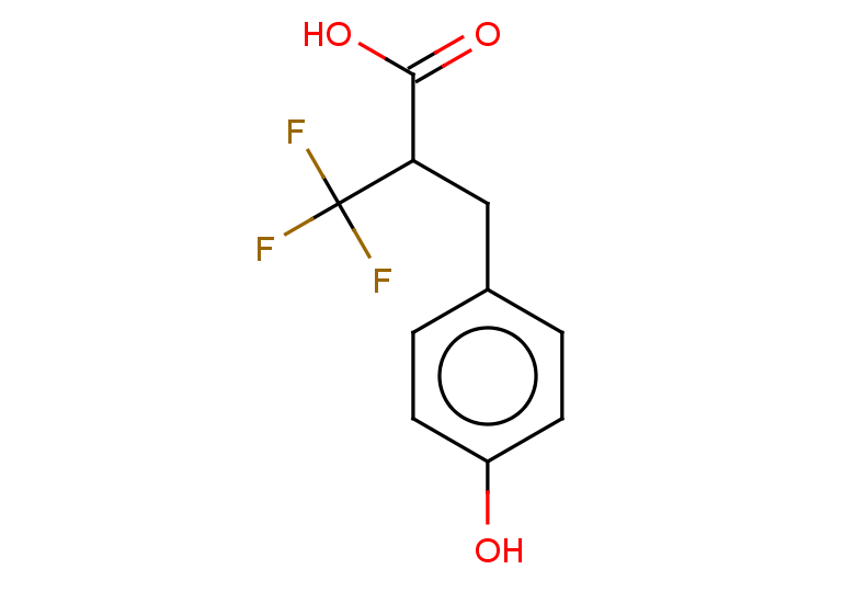 3,3,3-trifluoro-2-[(4-hydroxyphenyl)methyl]propanoic acid