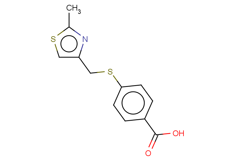 4-{[(2-methyl-1,3-thiazol-4-yl)methyl]sulfanyl}benzoic acid