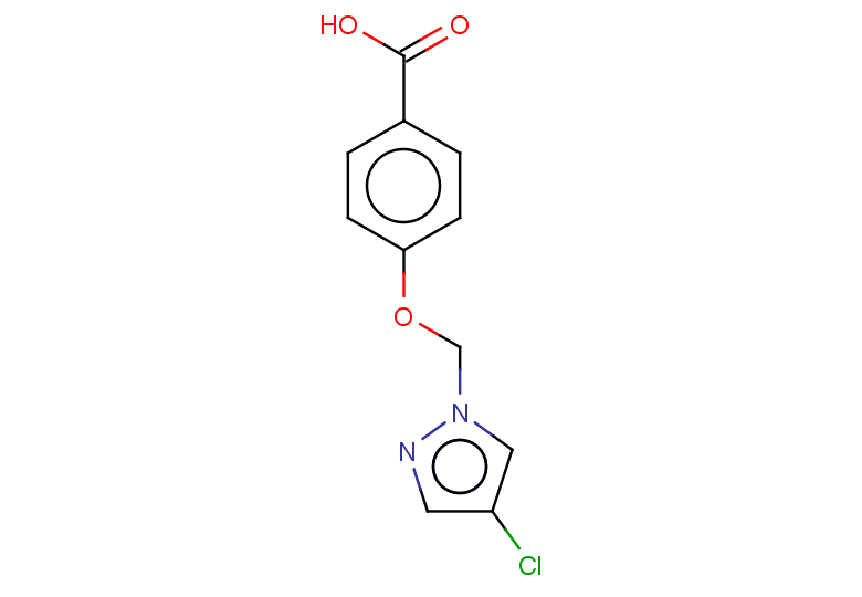 4-[(4-chloro-1H-pyrazol-1-yl)methoxy]benzoic acid