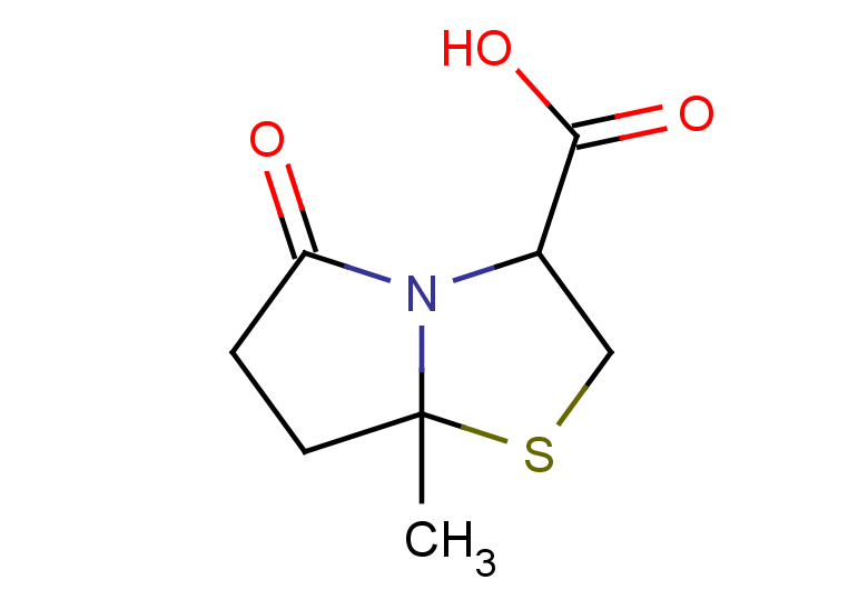 7a-methyl-5-oxo-hexahydropyrrolo[2,1-b][1,3]thiazole-3-carboxylic acid