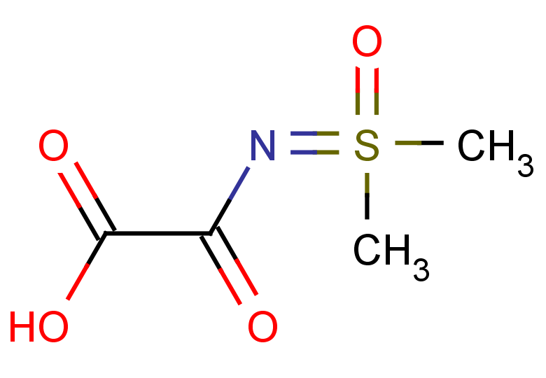 {[dimethyl(oxo)-lambda6-sulfanylidene]carbamoyl}formic acid