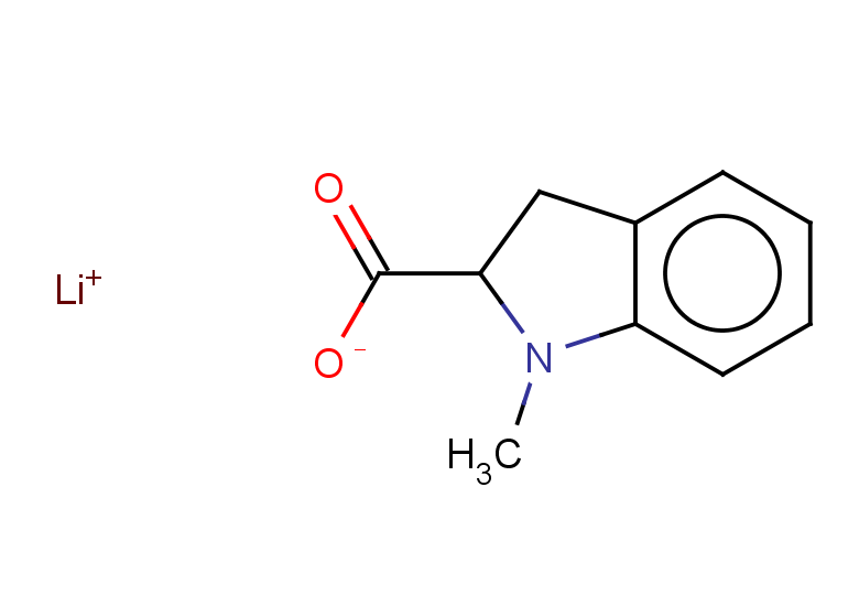 lithium 1-methyl-2,3-dihydro-1H-indole-2-carboxylate