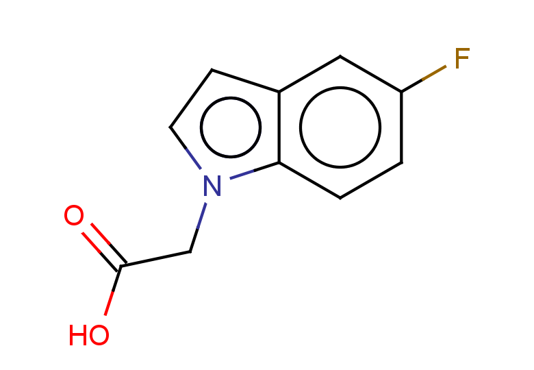 (5-fluoroindol-1-yl)acetic acid