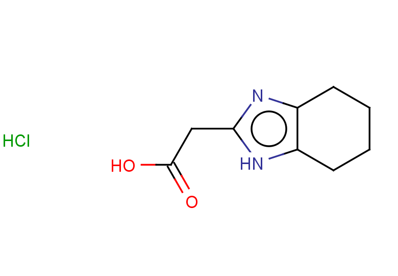 2-(4,5,6,7-tetrahydro-1H-1,3-benzodiazol-2-yl)acetic acid hydrochloride