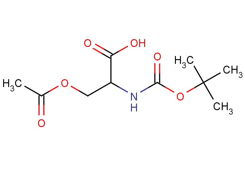 3-(acetyloxy)-2-([(tert-butoxy)carbonyl]amino)propanoic acid