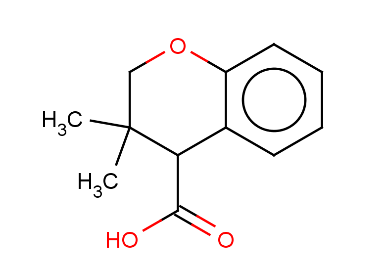 3,3-dimethyl-3,4-dihydro-2H-1-benzopyran-4-carboxylic acid