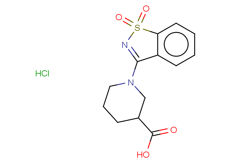 1-(1,1-dioxo-1lambda6,2-benzothiazol-3-yl)piperidine-3-carboxylic acid hydrochloride