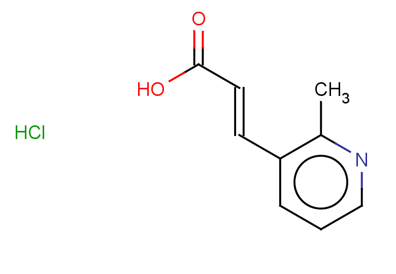(2E)-3-(2-methylpyridin-3-yl)prop-2-enoic acid hydrochloride
