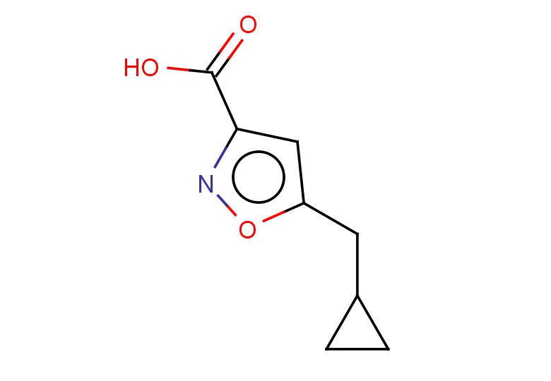 5-(cyclopropylmethyl)-1,2-oxazole-3-carboxylic acid