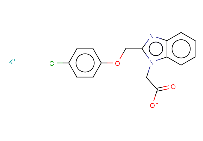 potassium 2-[2-(4-chlorophenoxymethyl)-1H-1,3-benzodiazol-1-yl]acetate