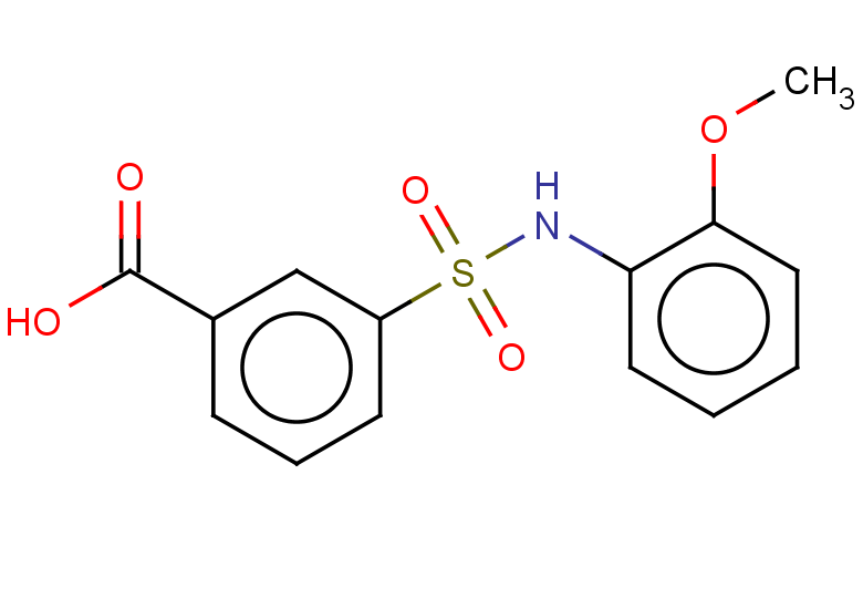 3-[(2-methoxyphenyl)sulfamoyl]benzoic acid