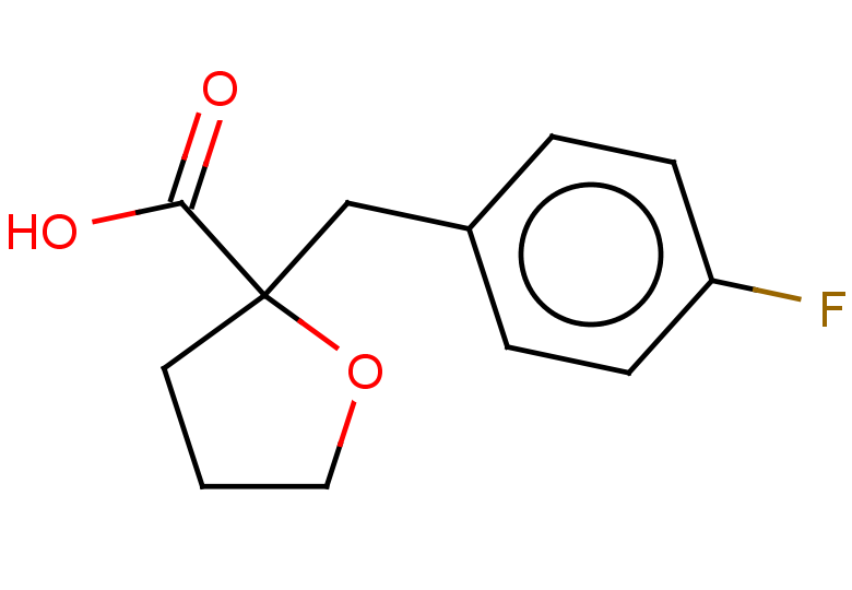 2-[(4-fluorophenyl)methyl]oxolane-2-carboxylic acid