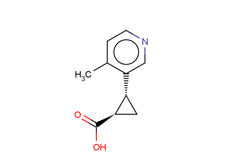 rac-(1R,2R)-2-(4-methylpyridin-3-yl)cyclopropane-1-carboxylic acid, trans