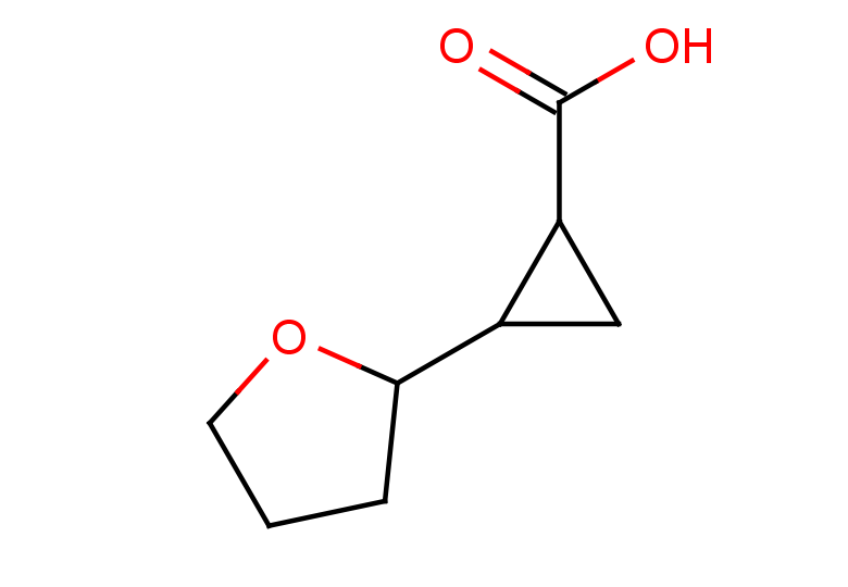 2-(oxolan-2-yl)cyclopropane-1-carboxylic acid