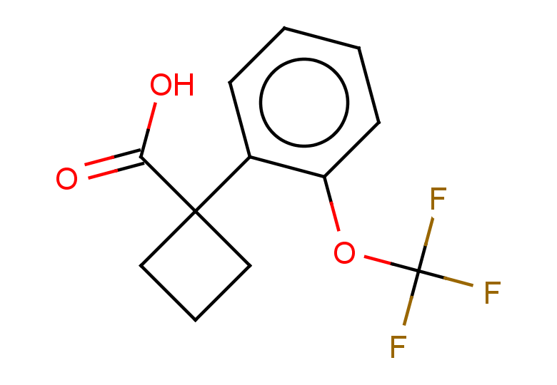 1-(2-(trifluoromethoxy)phenyl)cyclobutanecarboxylic acid