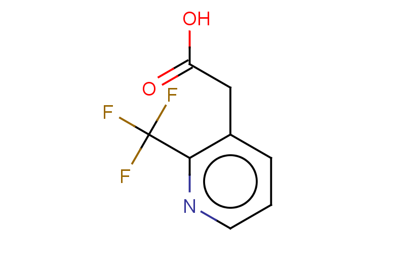 2-[2-(trifluoromethyl)pyridin-3-yl]acetic acid