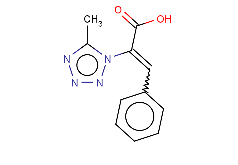 2-(5-methyl-1H-1,2,3,4-tetrazol-1-yl)-3-phenylprop-2-enoic acid
