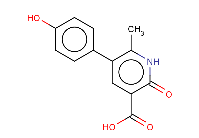 5-(4-hydroxyphenyl)-6-methyl-2-oxo-1,2-dihydropyridine-3-carboxylic acid