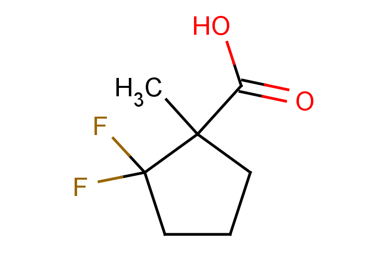 2,2-difluoro-1-methylcyclopentane-1-carboxylic acid