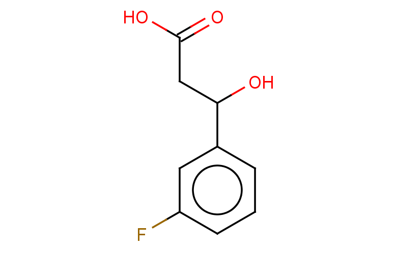 3-(3-fluorophenyl)-3-hydroxypropanoic acid