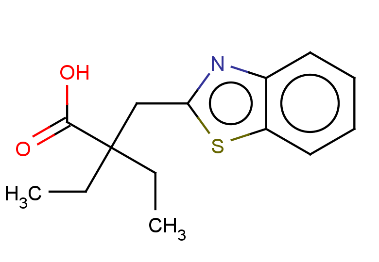 2-(1,3-benzothiazol-2-ylmethyl)-2-ethylbutanoic acid