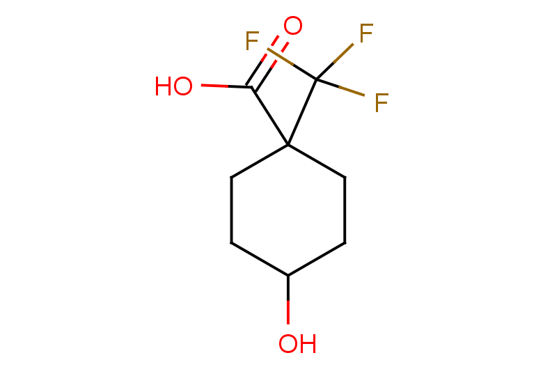 4-hydroxy-1-(trifluoromethyl)cyclohexane-1-carboxylic acid, Mixture of diastereomers
