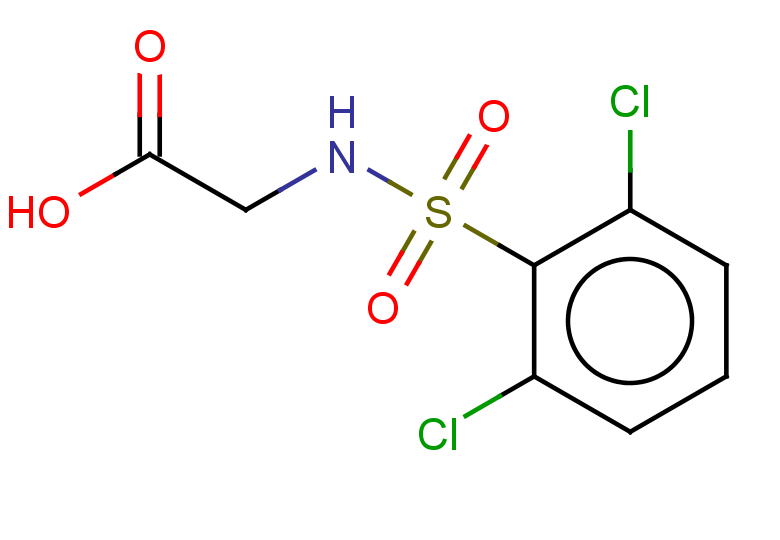 2-(2,6-dichlorobenzenesulfonamido)acetic acid