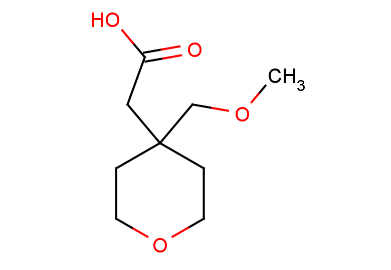 2-[4-(methoxymethyl)oxan-4-yl]acetic acid
