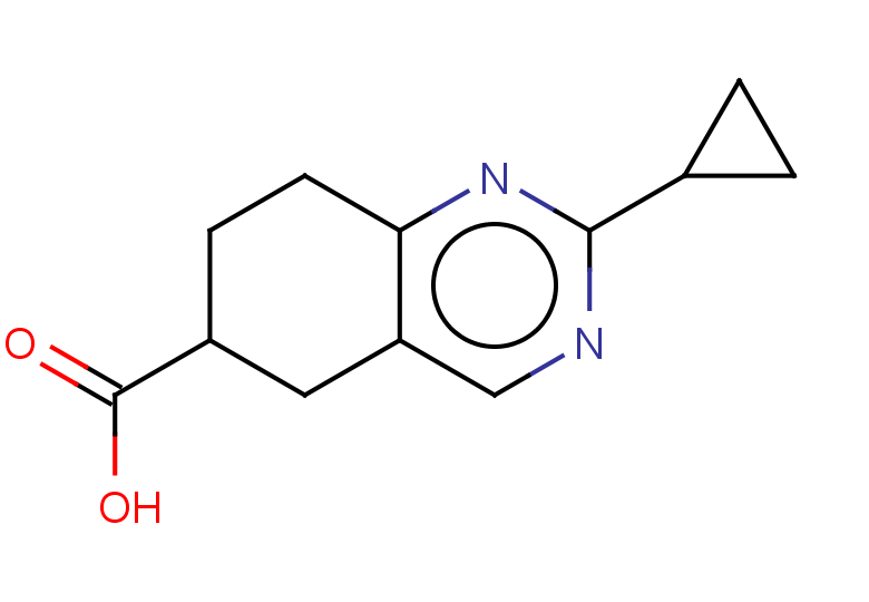 2-cyclopropyl-5,6,7,8-tetrahydroquinazoline-6-carboxylic acid
