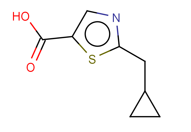 2-(cyclopropylmethyl)-1,3-thiazole-5-carboxylic acid