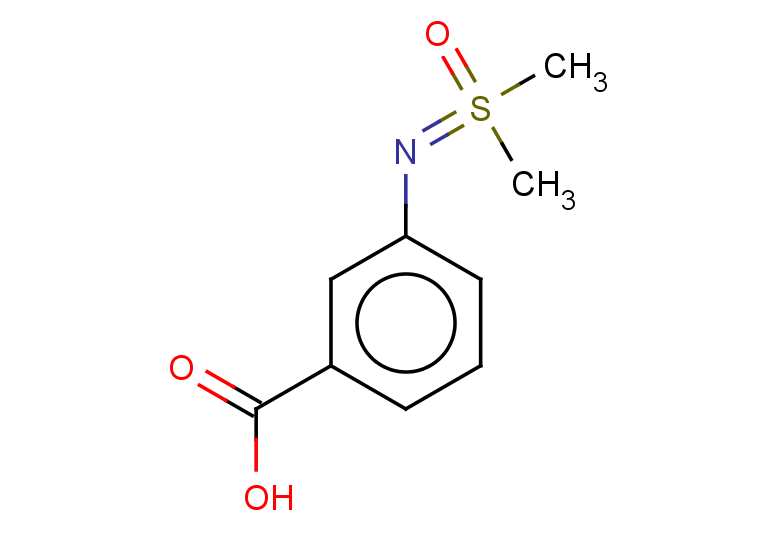 3-[[oxo(dimethyl)persulfuranylidene]amino]benzoic acid