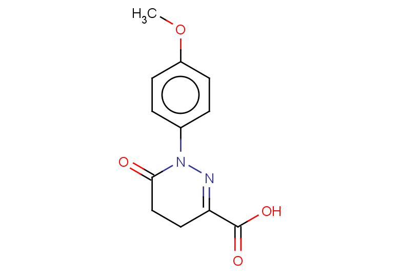 1-(4-METHOXYPHENYL)-6-OXO-1,4,5,6-TETRAHYDROPYRIDAZINE-3-CARBOXYLIC ACID