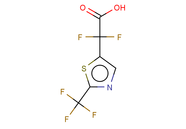 2,2-difluoro-2-[2-(trifluoromethyl)-1,3-thiazol-5-yl]acetic acid