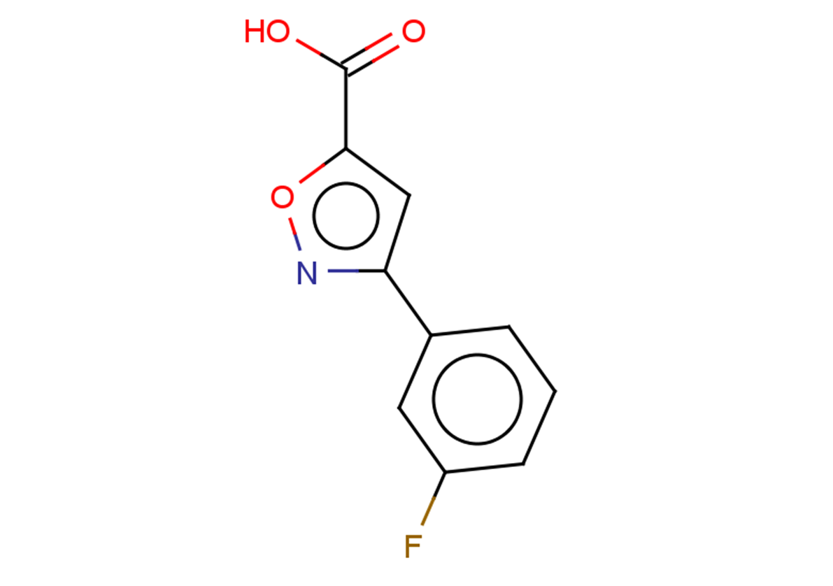 3-(3-fluorophenyl)-1,2-oxazole-5-carboxylic acid