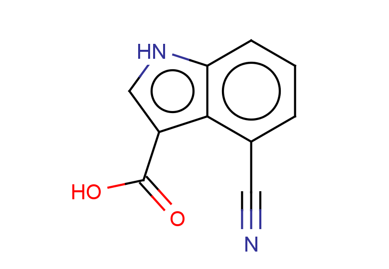 4-cyano-1H-indole-3-carboxylic acid