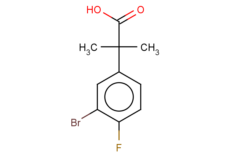 2-(3-bromo-4-fluorophenyl)-2-methylpropanoic acid