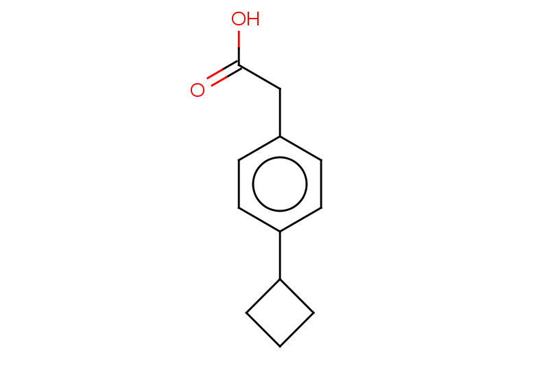 2-(4-cyclobutylphenyl)acetic acid