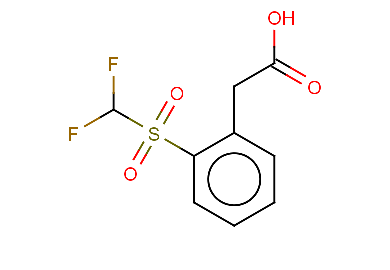 2-(2-difluoromethanesulfonylphenyl)acetic acid