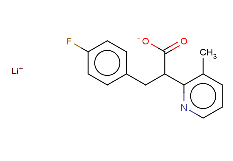 lithium(1+) ion 3-(4-fluorophenyl)-2-(3-methylpyridin-2-yl)propanoate