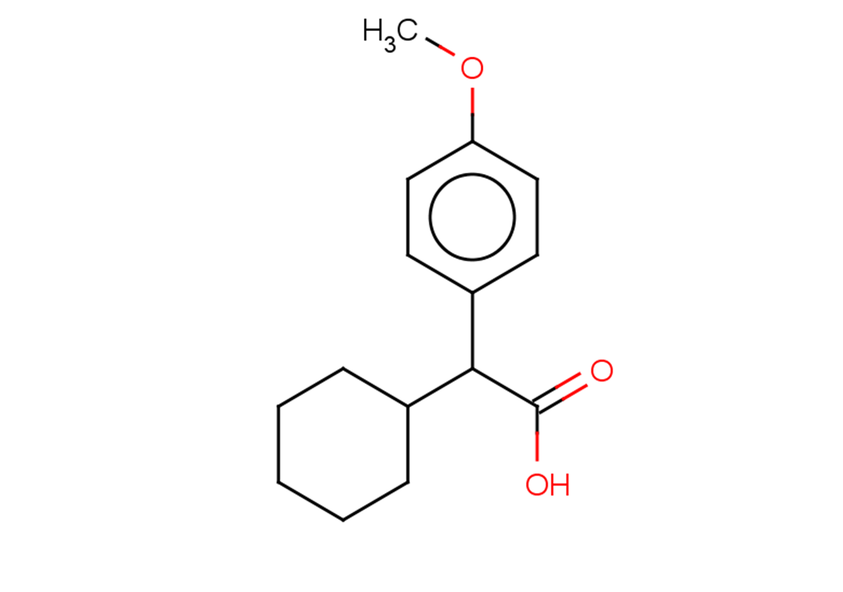 2-cyclohexyl-2-(4-methoxyphenyl)acetic acid
