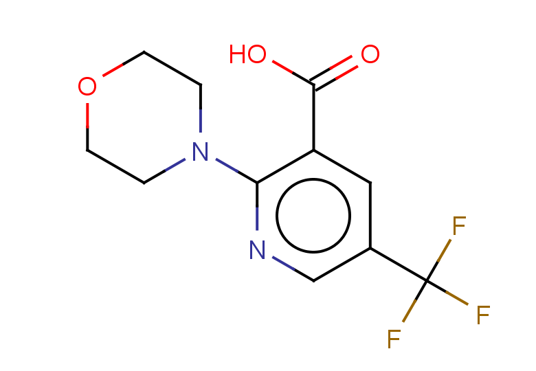 2-(morpholin-4-yl)-5-(trifluoromethyl)pyridine-3-carboxylic acid