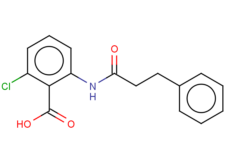 2-chloro-6-(3-phenylpropanamido)benzoic acid