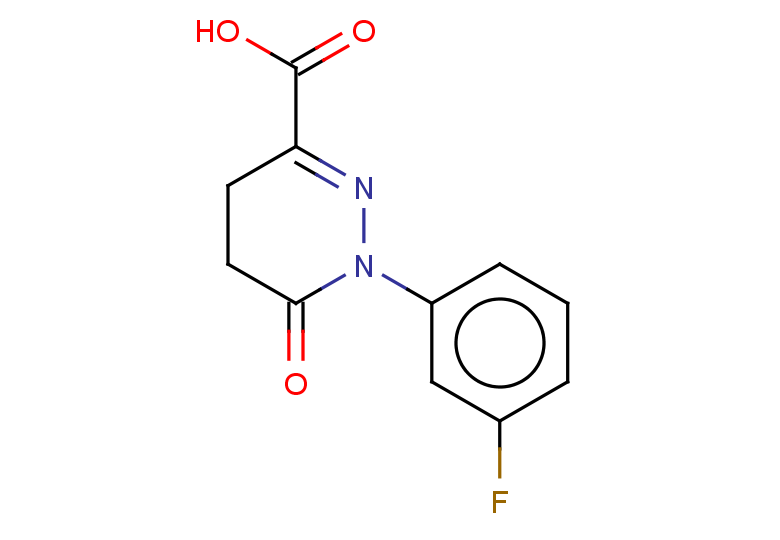 1-(3-FLUOROPHENYL)-6-OXO-1,4,5,6-TETRAHYDROPYRIDAZINE-3-CARBOXYLIC ACID
