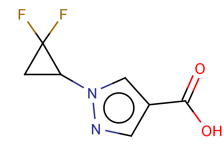 1-(2,2-difluorocyclopropyl)-1H-pyrazole-4-carboxylic acid