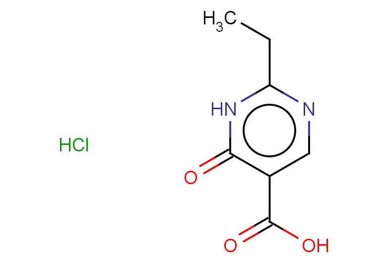 2-ethyl-6-oxo-1,6-dihydropyrimidine-5-carboxylic acid hydrochloride
