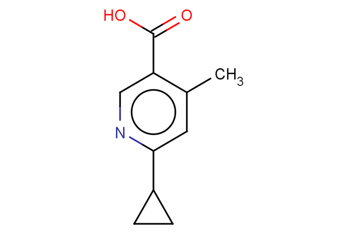 6-cyclopropyl-4-methylpyridine-3-carboxylic acid