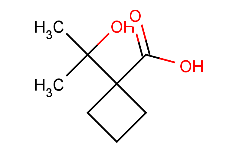 1-(2-hydroxypropan-2-yl)cyclobutane-1-carboxylic acid