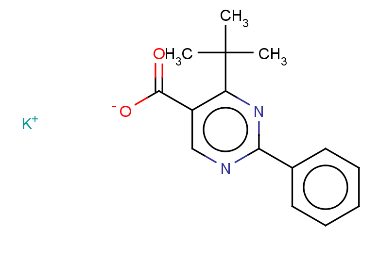 potassium 4-tert-butyl-2-phenylpyrimidine-5-carboxylate